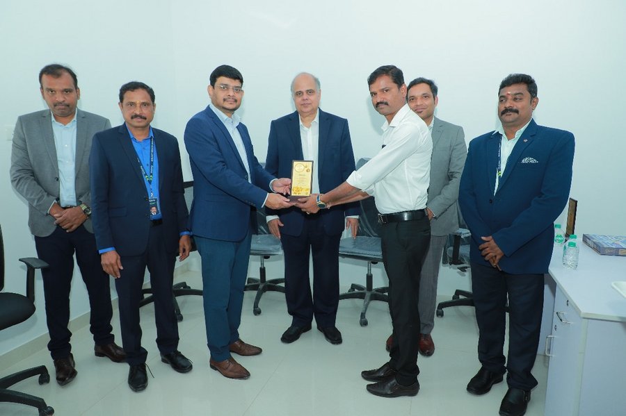 Award Presentation — Recognition from the Galaxy Health Insurance leadership team